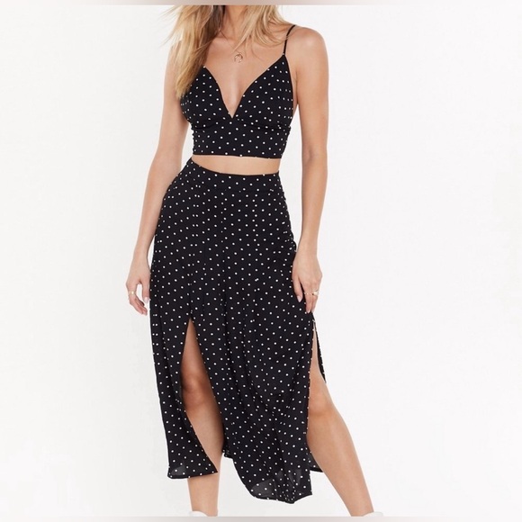 Nasty Gal Dresses & Skirts - Nasty Gal - Hearts Skirt Set